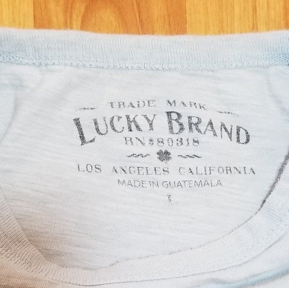 Lucky Brand Motorcycle Shirt Custom Cycles - Picture 6 of 7
